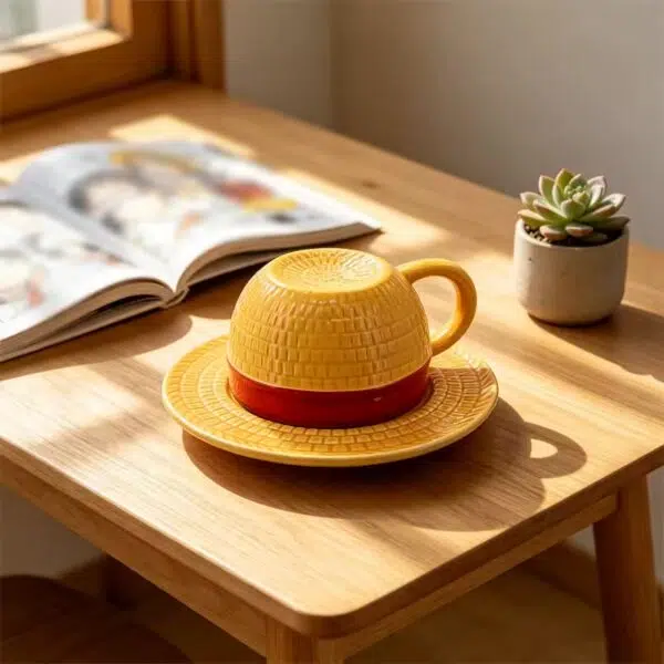 One Piece Strohhut Tasse