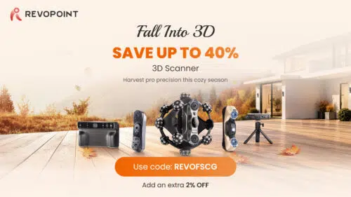 Revopoint Fall Sale 2026: Die besten 3D-Scanner-Deals für Maker und Profis