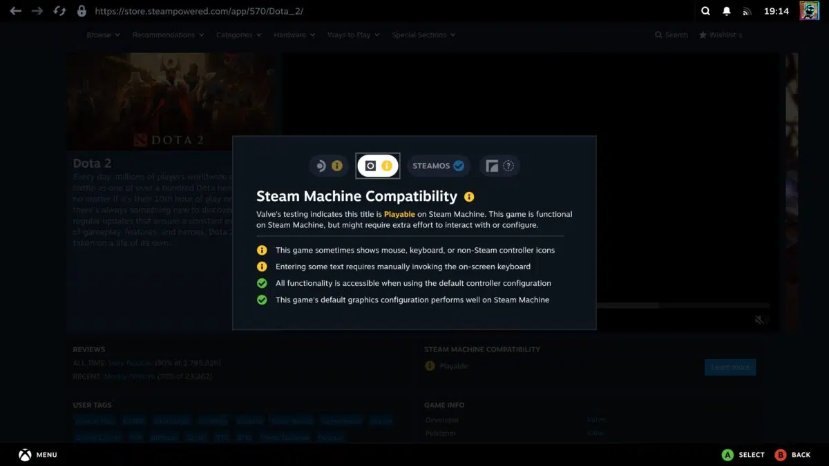 Steam Machine Steam OS Screenshot Compatibility Steam Machine Steam OS Screenshot Compatibility