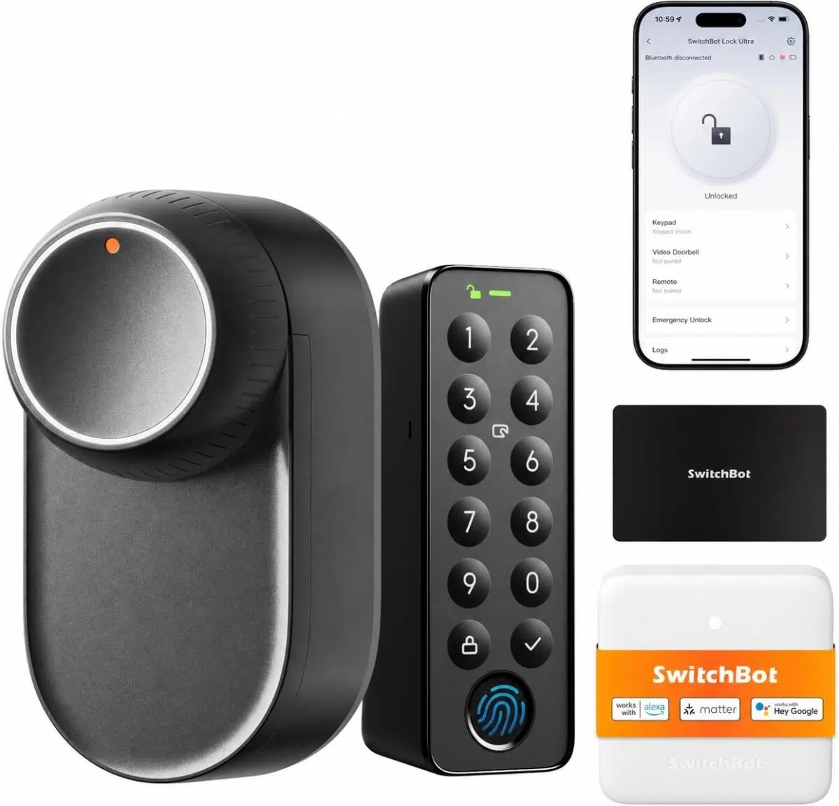 SwitchBot Lock Ultra Touch Combo SwitchBot Lock Ultra Touch Combo