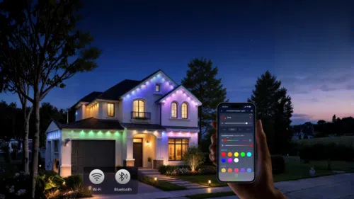 SwitchBot Permanent Outdoor Lights: Smarte Dachbeleuchtung mit Matter