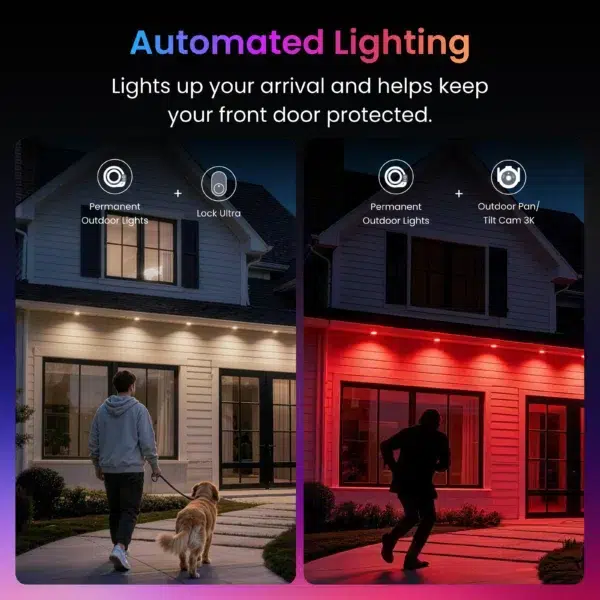 Switchbot Permanent Outdoor Lights Automatisierte Beleuchtung