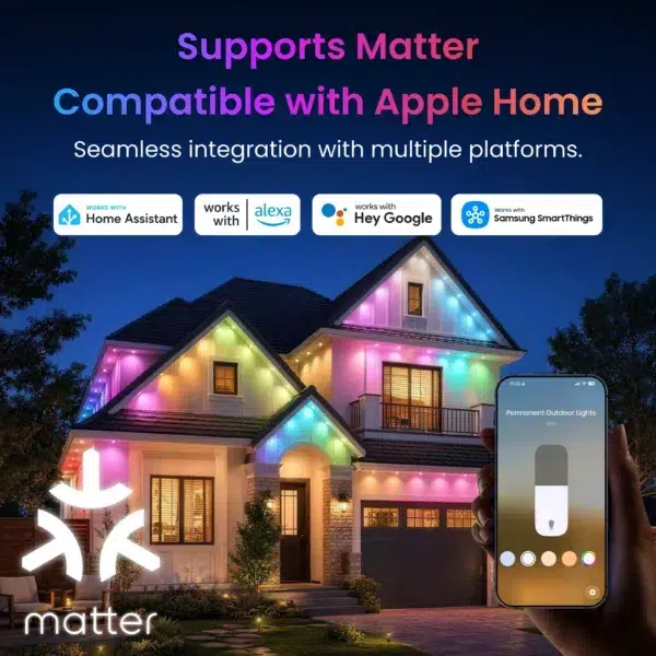 Switchbot Permanent Outdoor Lights Matter