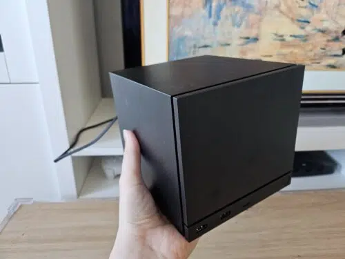 Valve Steam Machine in der Hand Valve Steam Machine in der Hand