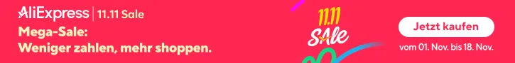aliexpress 1111sale banner